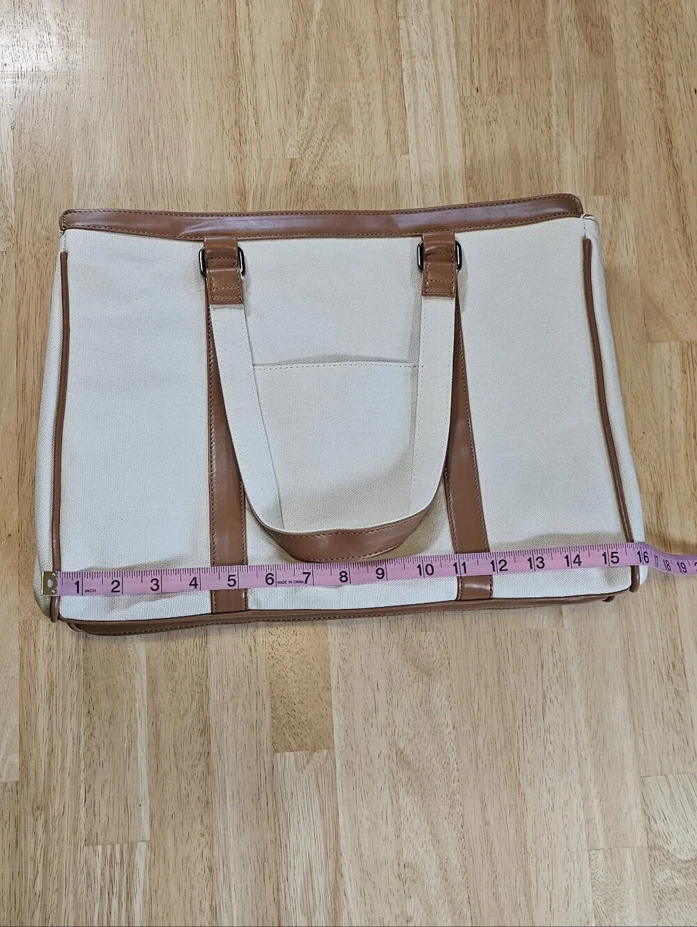 Laptop Canvas Tote Bag